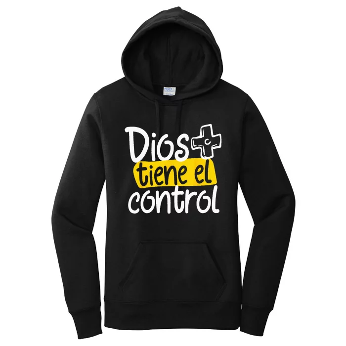 Regalo Cristiano En Espanol Christian Spanish Dios Tiene Con Women's Pullover Hoodie