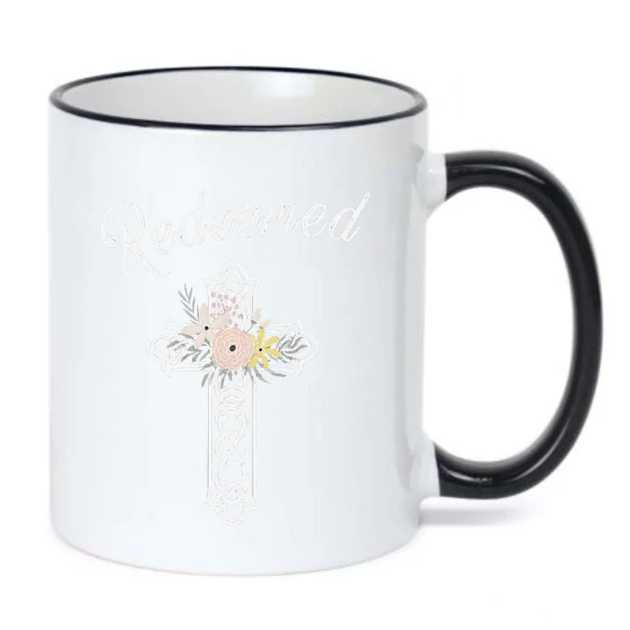 Redeemed Christain Easter Black Color Changing Mug