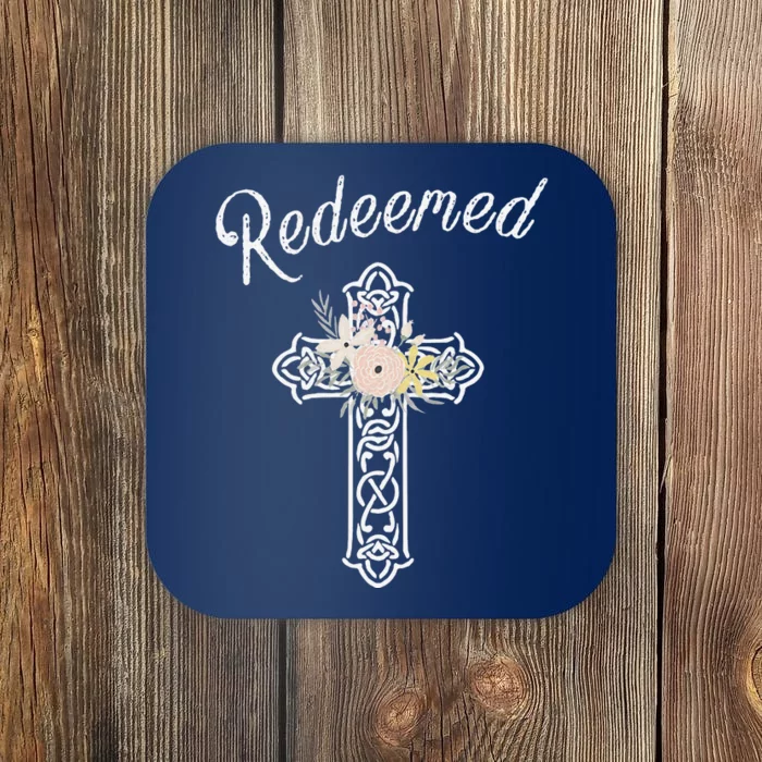 Redeemed Christain Easter Coaster