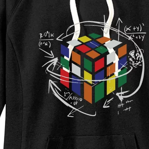 Rubix's Cube EQUATION Funny Women's Fleece Hoodie