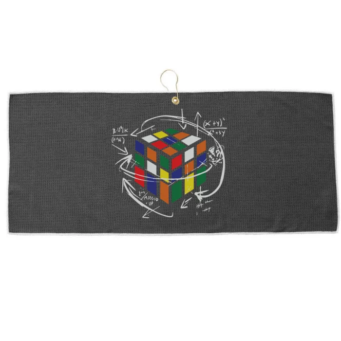 Rubix's Cube EQUATION Funny Large Microfiber Waffle Golf Towel