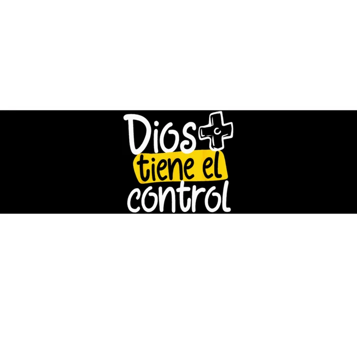 Regalo Cristiano En Espanol Christian Spanish Dios Tiene Con Bumper Sticker