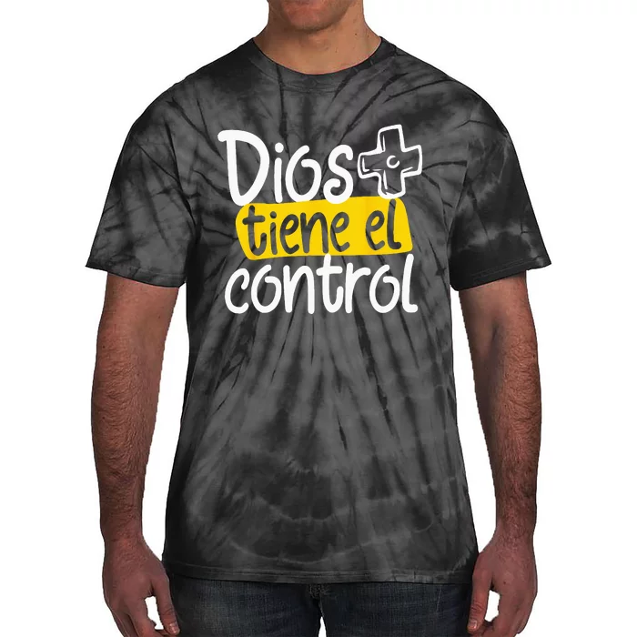 Regalo Cristiano En Espanol Christian Spanish Dios Tiene Con Tie-Dye T-Shirt