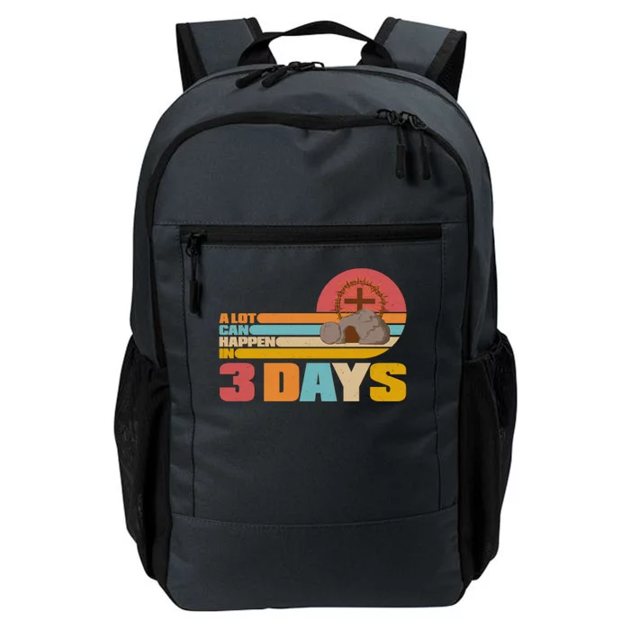 Retro Celebrate Easter A Lot Can Happen In 3 Days Daily Commute Backpack