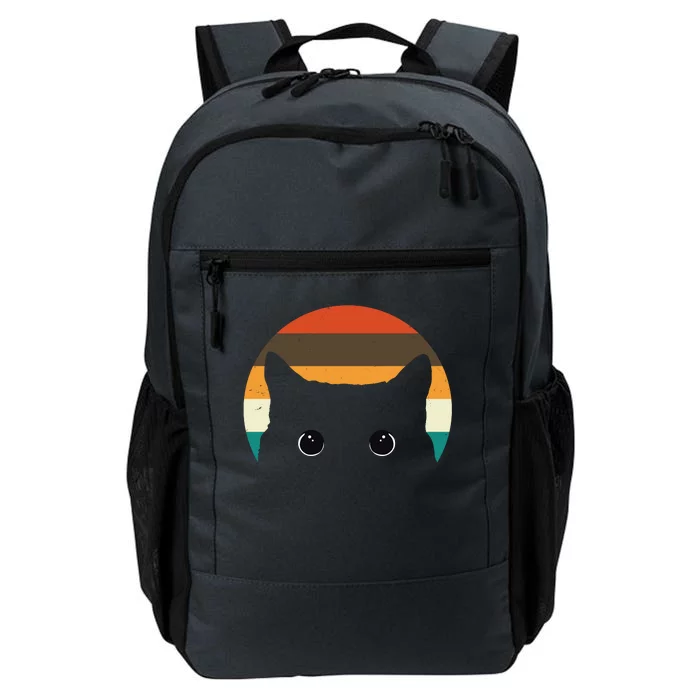 Retro Cat Eyes Vintage Sunset Daily Commute Backpack