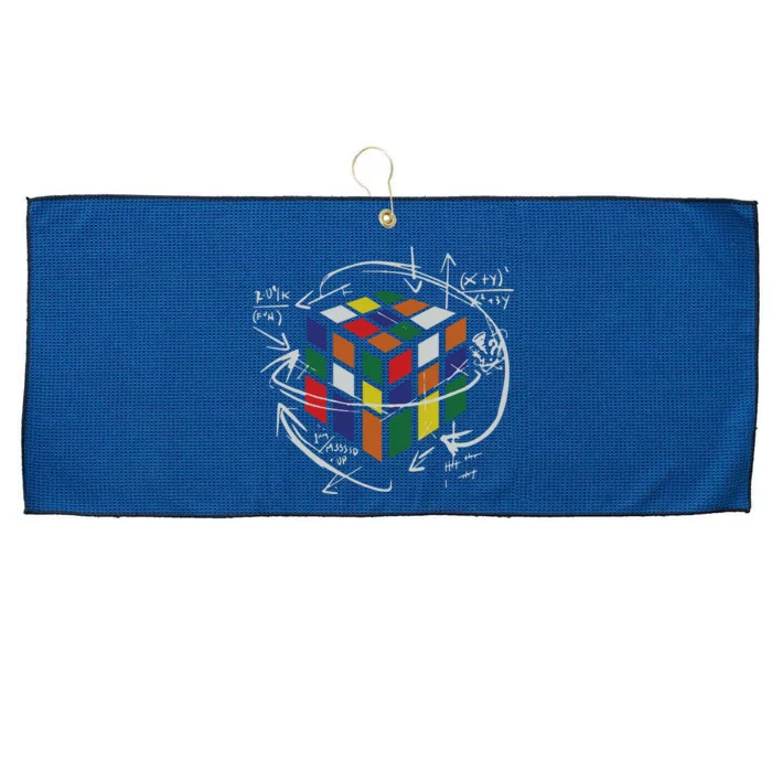 Rubix's Cube EQUATION Funny Large Microfiber Waffle Golf Towel