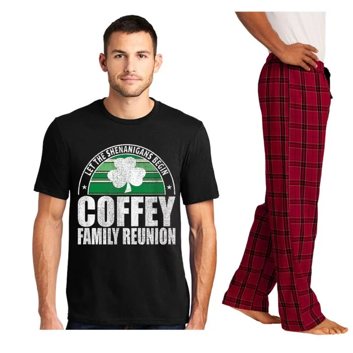 Retro Coffey Family Reunion Funny Irish Pajama Set