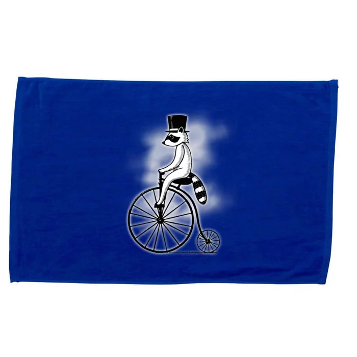 Raccon Circus Funny Fancy Raccon Microfiber Hand Towel