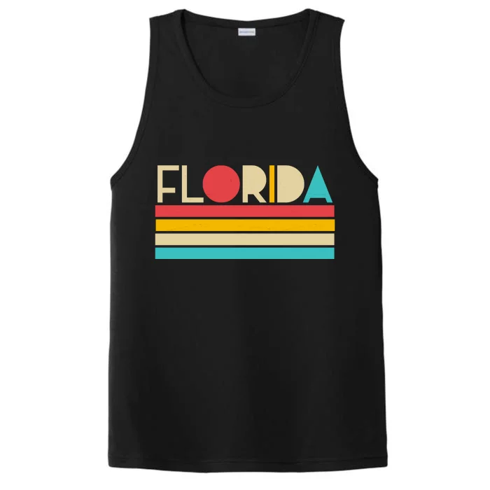 Retro Colors Florida Performance Tank