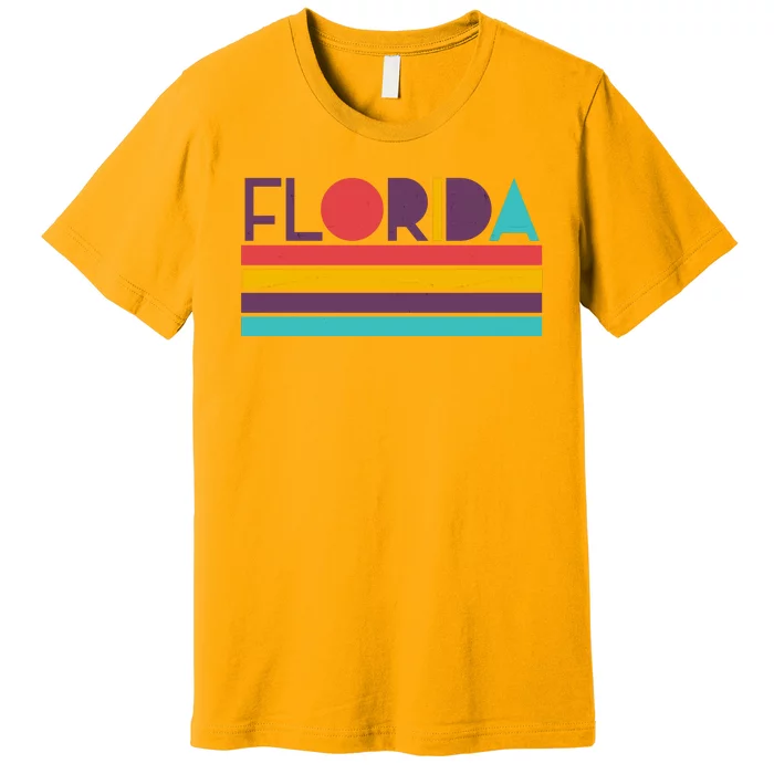 Retro Colors Florida Premium T-Shirt