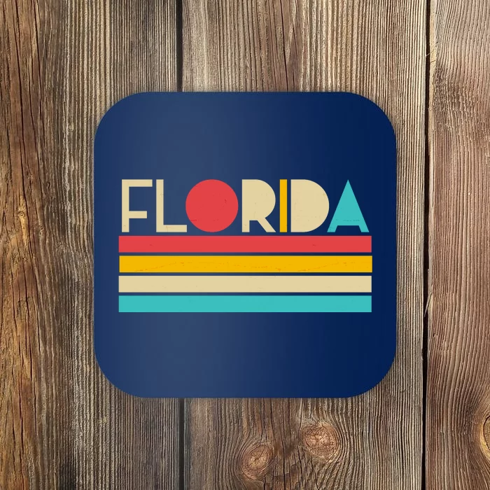 Retro Colors Florida Coaster