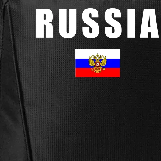 Russia Country Flag City Backpack