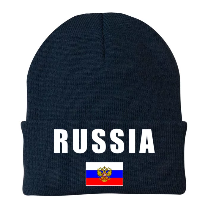 Russia Country Flag Knit Cap Winter Beanie