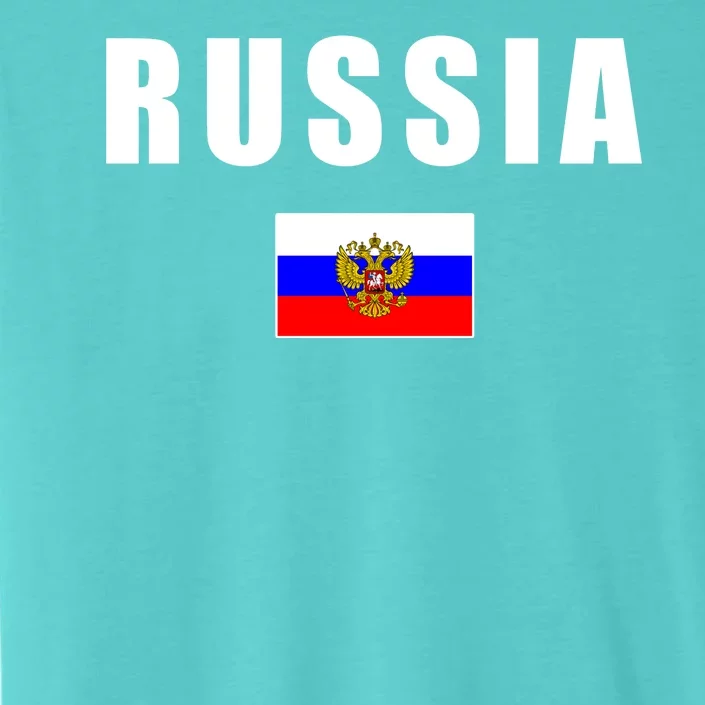 Russia Country Flag ChromaSoft Performance T-Shirt