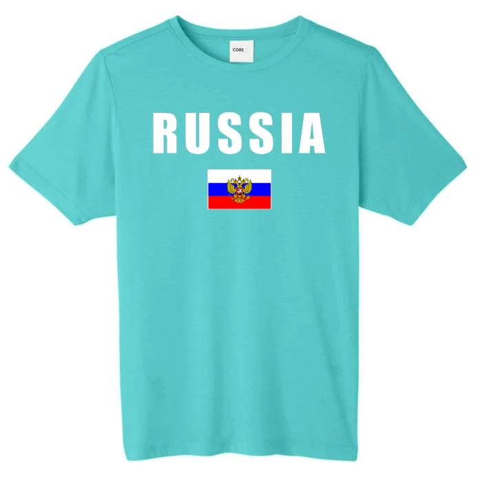 Russia Country Flag ChromaSoft Performance T-Shirt