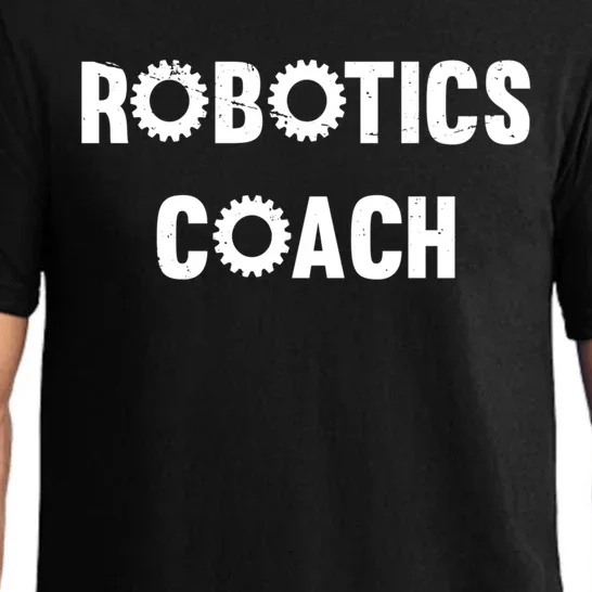 Robotics Coach Funny Engineer Engineering Gift Robotics Meaningful Gift Pajama Set