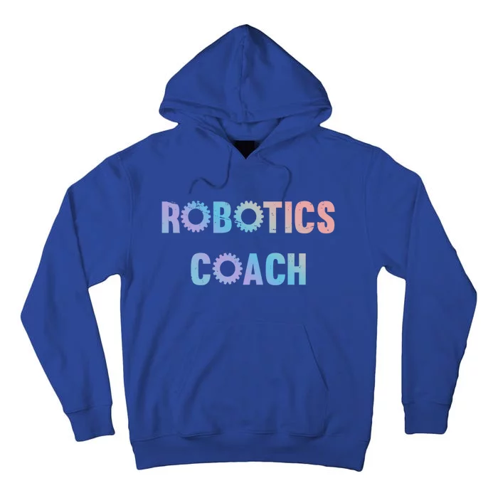 Robotics Coach Funny Engineer Engineering Gift Robotics Meaningful Gift Tall Hoodie