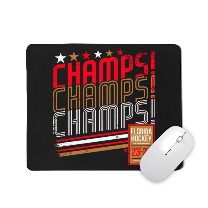 Retro Champs Florida Hockey 2024 Mousepad