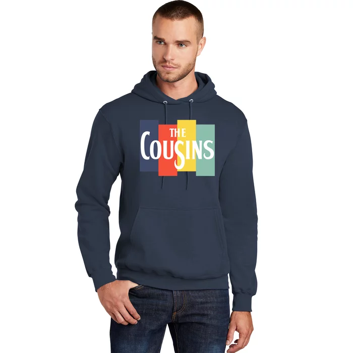 Retro Cousin For Toddlers Adults Matching Family Hoodie