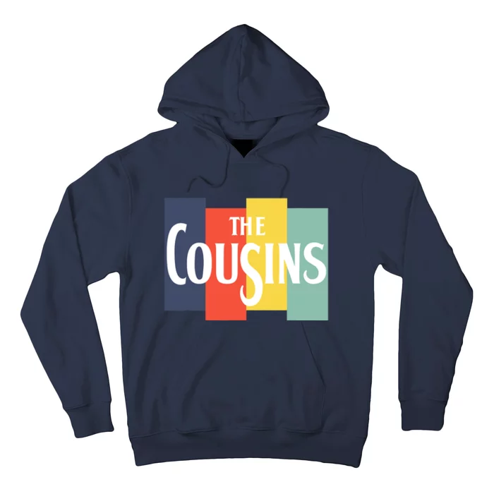 Retro Cousin For Toddlers Adults Matching Family Hoodie