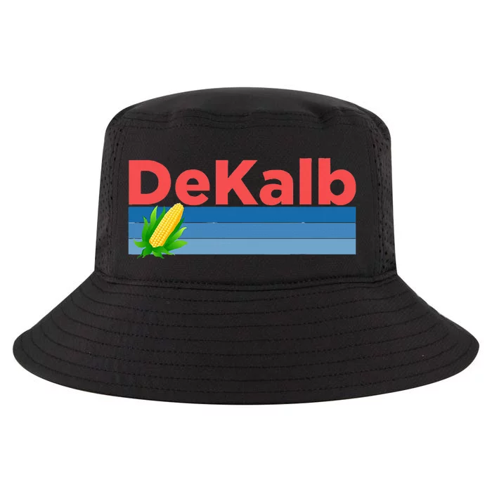 Retro Corn & Farming Dekalb Illinois Cool Comfort Performance Bucket Hat