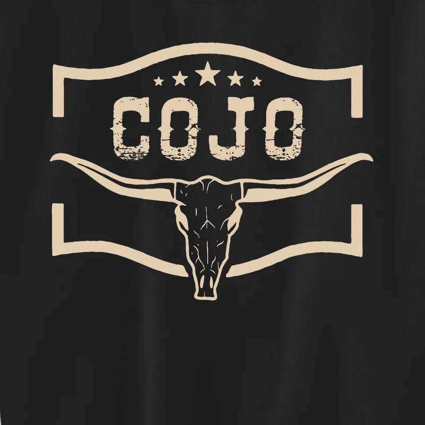 Retro Cojo Family Name Personalized Team Cojo Family Pride Kids Sweatshirt