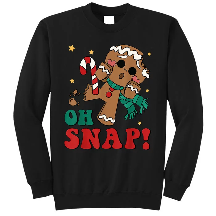 Retro Christmas Gingerbread Family Fun Holiday Gift Tall Sweatshirt