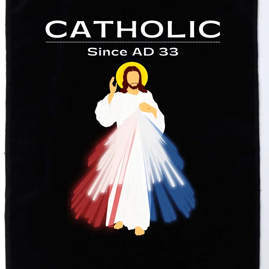 Roman Catholic Gift Since AD 33 Platinum Collection Golf Towel