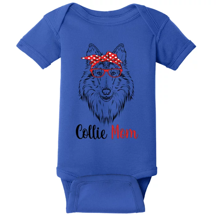 Rough Collie Gift Baby Bodysuit