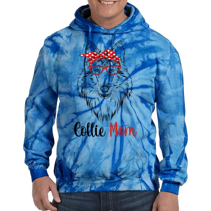 Rough Collie Gift Tie Dye Hoodie