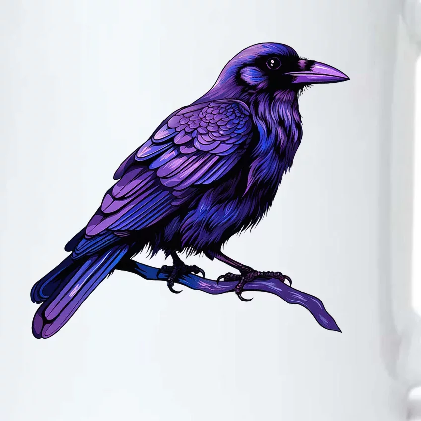 Raven Crow Graphic Black Color Changing Mug