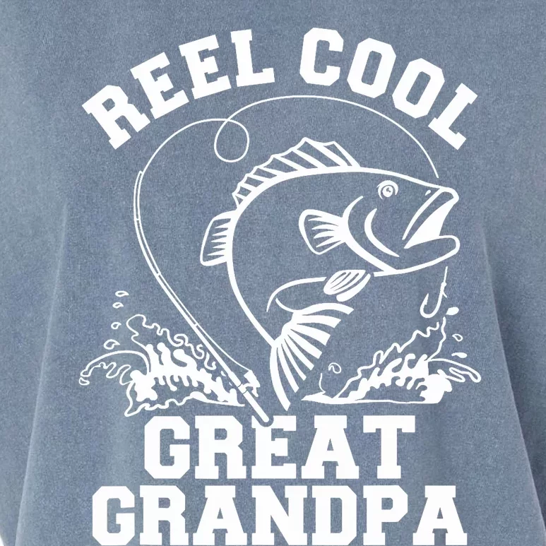 Reel cool great grandpa Garment-Dyed Women's Muscle Tee