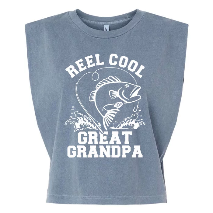 Reel cool great grandpa Garment-Dyed Women's Muscle Tee