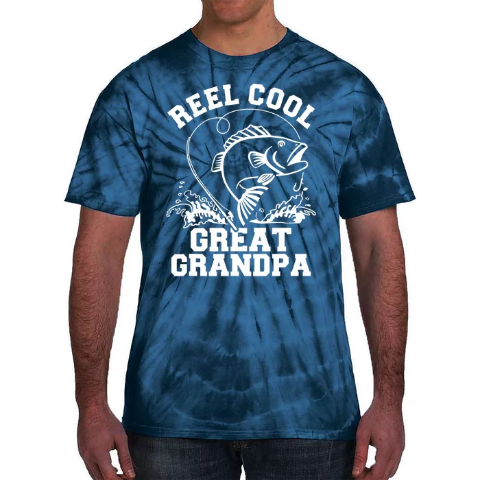 Reel cool great grandpa Tie-Dye T-Shirt