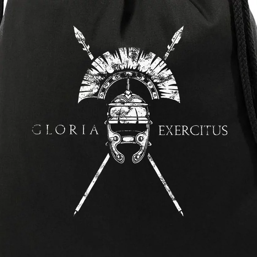 Roman Centurion  Gloria Exercitus Drawstring Bag