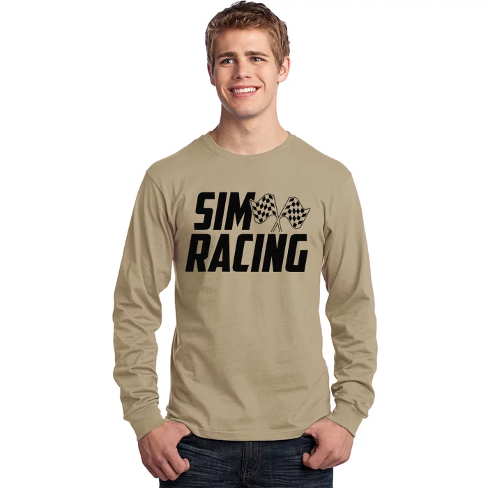 Race Car Gaming Racer Simulation Sim Racing Long Sleeve Shirt