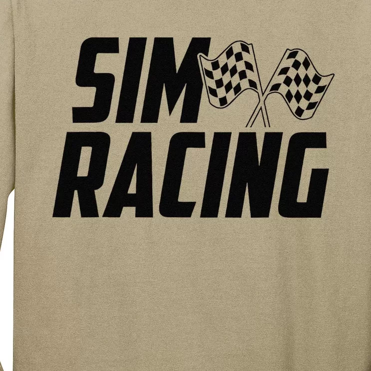 Race Car Gaming Racer Simulation Sim Racing Long Sleeve Shirt