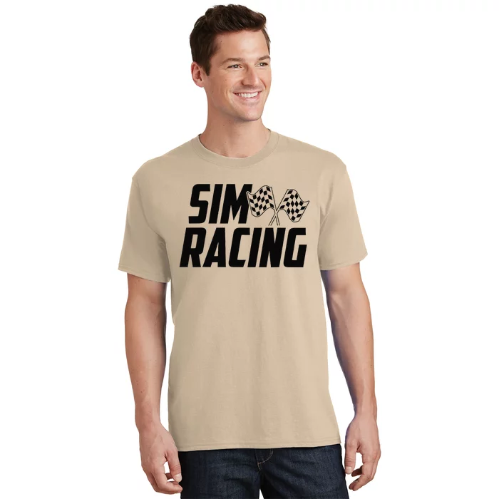 Race Car Gaming Racer Simulation Sim Racing T-Shirt