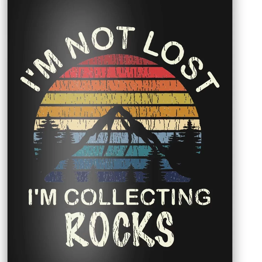 Rock Collecting Geologist Gifts Rock Collector Poster