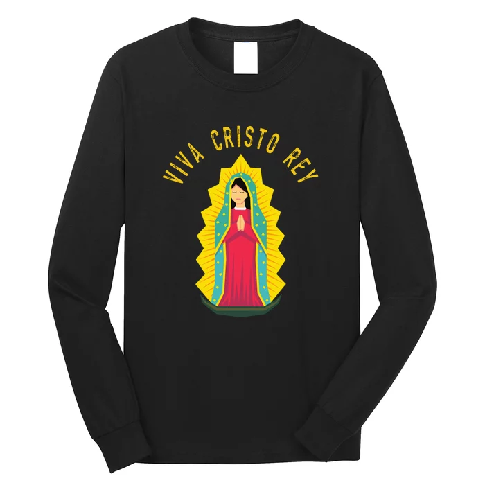 Roman Catholic Gift Our Lady Of Guadalupe Long Sleeve Shirt