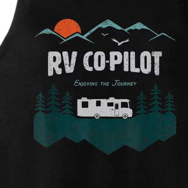 Rv Cocool Giftpilot Camping Gift Motorhome Travel Vacation Gift Ladies Tri-Blend Wicking Tank