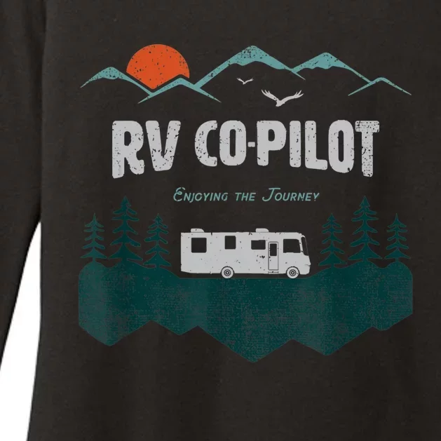 Rv Cocool Giftpilot Camping Gift Motorhome Travel Vacation Gift Womens CVC Long Sleeve Shirt