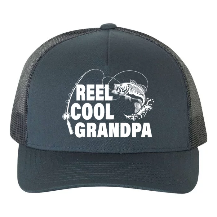 Reel Cool Grandpa Meaningful Gift Yupoong Adult 5-Panel Trucker Hat