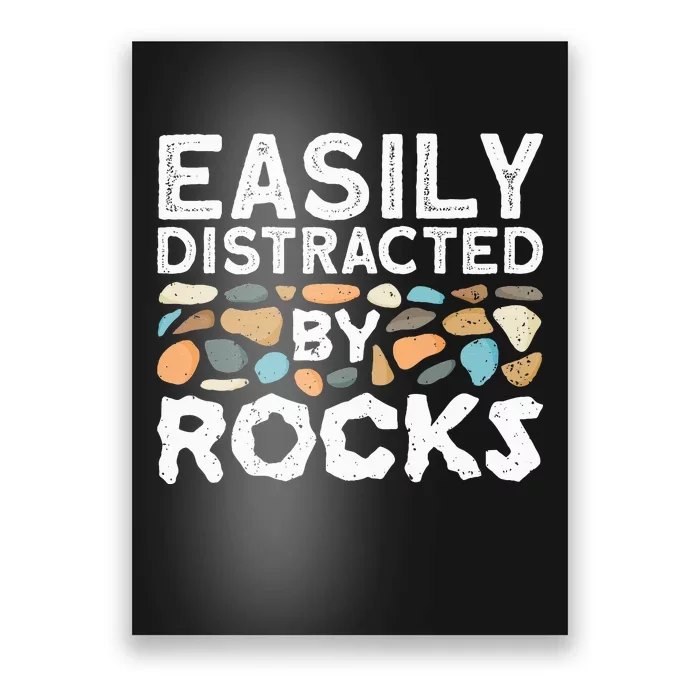 Rock Collector Geologist Rock Hound Geology Poster