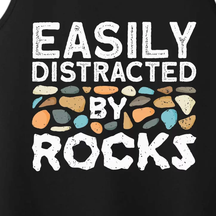 Rock Collector Geologist Rock Hound Geology Performance Tank