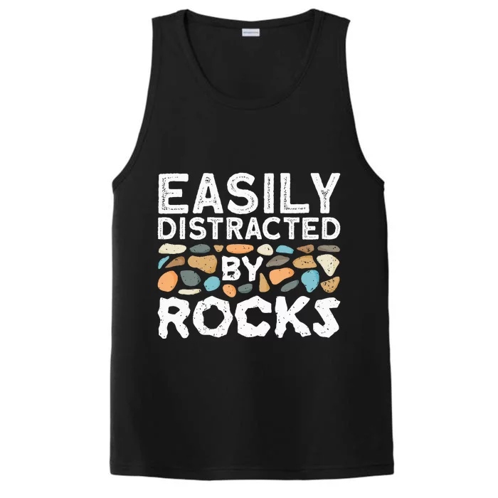 Rock Collector Geologist Rock Hound Geology Performance Tank