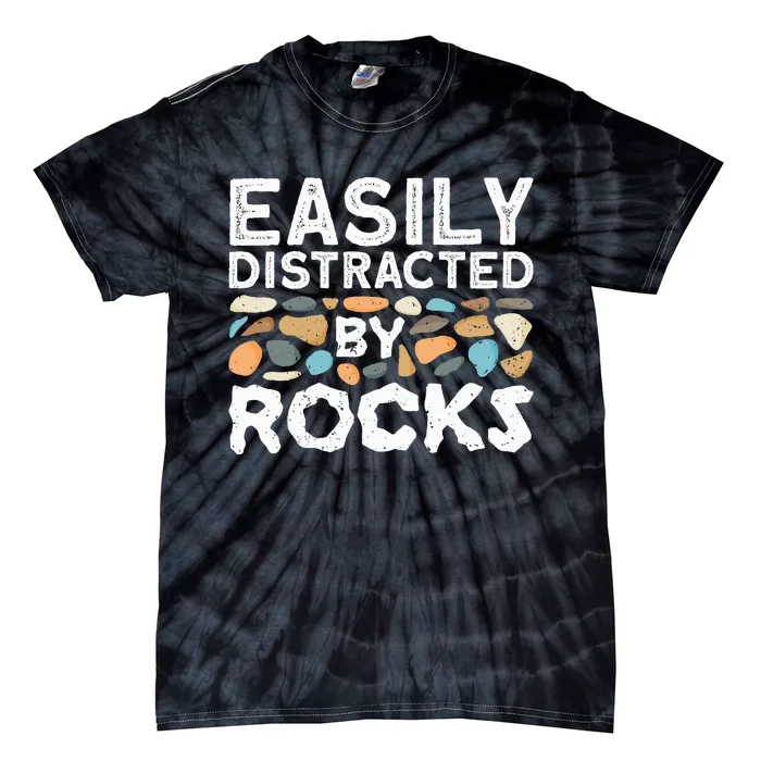 Rock Collector Geologist Rock Hound Geology Tie-Dye T-Shirt