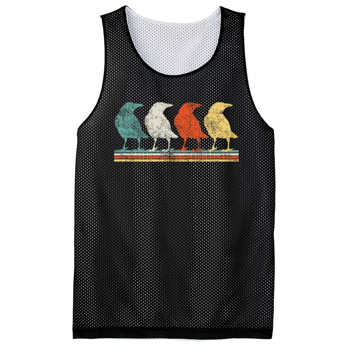 Retro Crow Gifts Mesh Reversible Basketball Jersey Tank