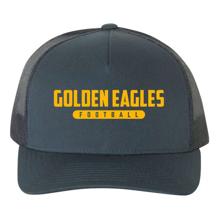 Rhea County Golden Eagles Football Yupoong Adult 5-Panel Trucker Hat