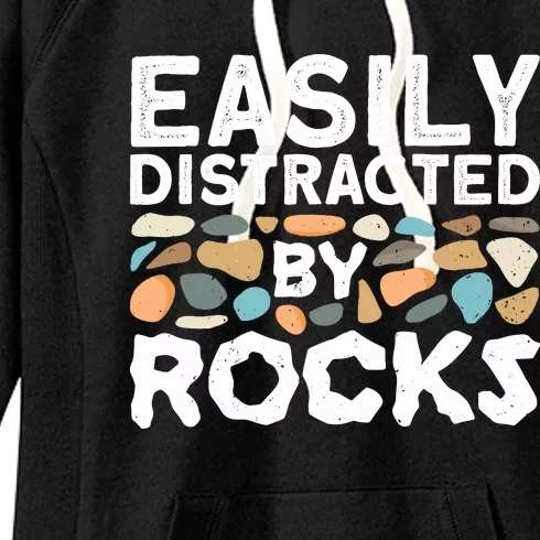 Rock Collector Geologist Rock Hound Geology Women's Fleece Hoodie